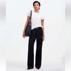 Madewell Slouchy Straight Trousers